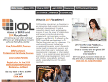 Tablet Screenshot of icdl.com